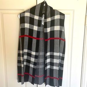 Plaid vest